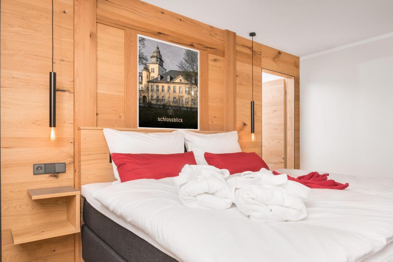 Chalet-Ferienwohnung Schlossblick, 51 Qm, Wellness/Fitness/Sauna - Bergroedelhof Feilitzsch Ngoại thất bức ảnh